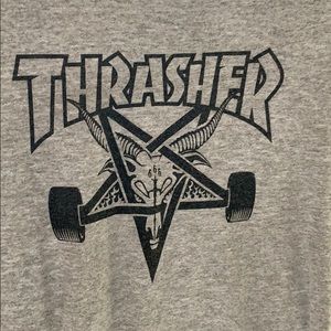 Thrasher Skate Goat T-Shirt (GRAY)